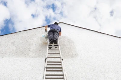 Peinture extérieure à Montéléger — façades et ravalement